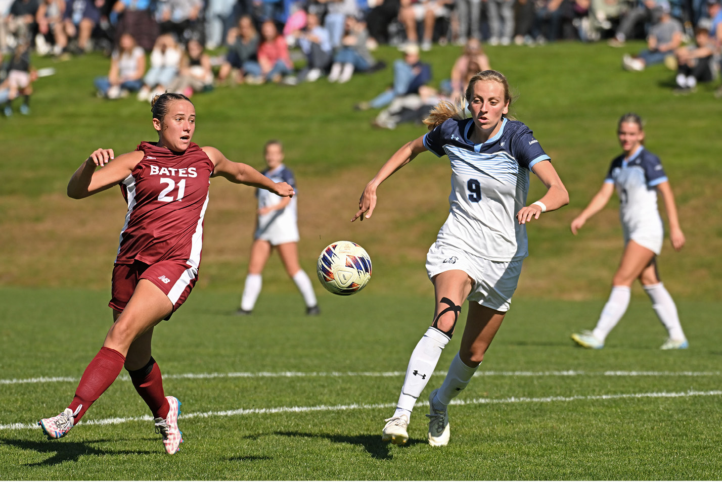 Women's soccer vs. Bates at Fall Weekend 2024