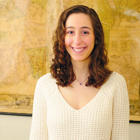 Headshot of Stephanie Jackvony, Class of 2018